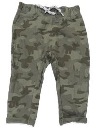 Khaki army tepláky C&A