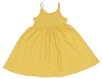 Žlté bavlnené šaty George