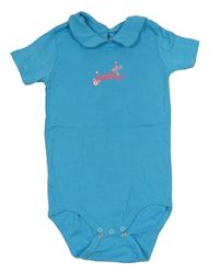 Modré body s nápisom Impidimpi
