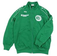 Zelená prepínaci športová mikina s nápismi Jako