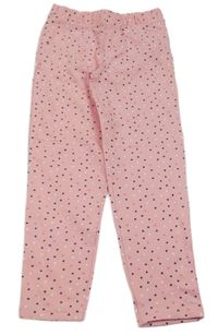 Ružovo-farebné bodkovaná é tregíny