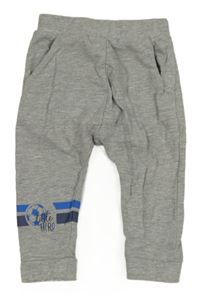 Šedo-modré tepláky s míčem Impidimpi