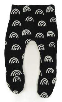Černé polodupky s duhami George