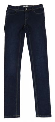 Tmavomodré skinny rifle Name it