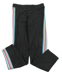 Antracitovo-barevné legíny s pruhy M&S