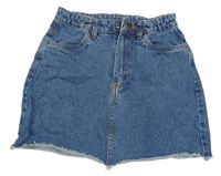 Modrá rifľová sukňa Y.F.K.