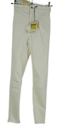 Nové - Dámské smetanové skinny rifle Pull&Bear 