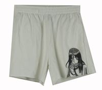 Dámske biele teplákové kraťasy s potlačou H&M