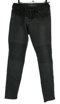 Dámské šedé super skinny rilfe S. Oliver vel. 29/32