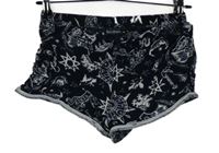 Dámske tmavomodré pyžamové kraťasy s potiskem Harry Potter