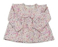 Biela kvetinová ľahká mikina Dunnes