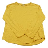 Žluté triko se srdíčkem Zara