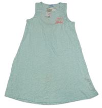 Nové - Belasé vzorované šaty s potlačou Primark