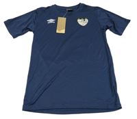 Nové - Tmavomodrý sportovní dres s logom Umbro