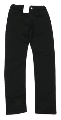 Nové - Černé skinny fit džegíny H&M