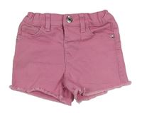 Růžové riflové kraťasy Denim Co.