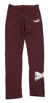 Vínové legíny Puma