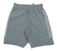 Sivé šušťákové kraťasy so vzorom Dunnes