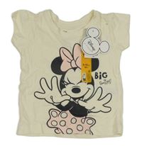 Nové - Krémové tričko s Minnie Primark