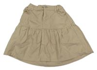 Béžová rifľová sukňa H&M