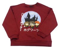 Vínová mikina Harry Potter Primark