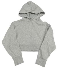 Sivá crop mikina s kapucňou zn. Matalan
