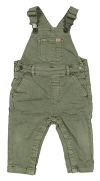 Khaki laclové rifle C&A