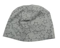 Šedá hvězdičkovaná čepice H&M