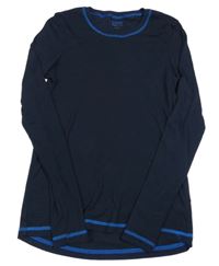 Tmavomodré funkční spodní triko Tchibo