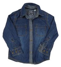 Tmavomodrá riflová košile C&A