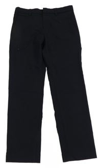 Tmavomodré společenské kalhoty C&A