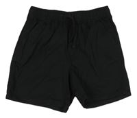 Čierne plátenné kraťasy Primark