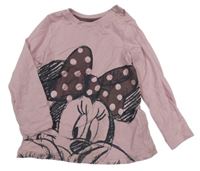 Světlerůžová tunika s Minnií Disney