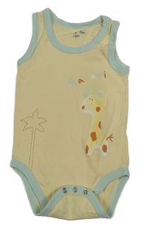 Smetanovo-světlemodré body se žirafou Baby Tex