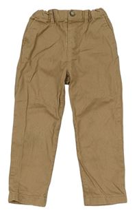 Pískové chino plátěné kalhoty RIVER ISLAND