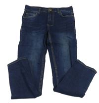 Tmavomodré skinny rifle Ripstop