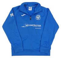 Modrá thermo futbalová mikina so znakom JOMA