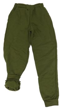 Khaki teplé teláky