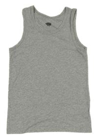 Šedý melírovaný nátělník HIP&HOPPS