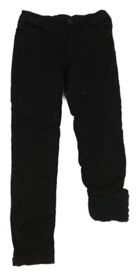 Černé skinny podšité rifle C&A