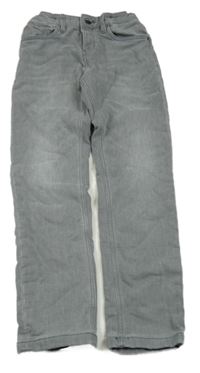 Šedé teplákové slim rifle C&A