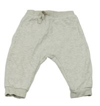 Světlešedé melírované tepláky George