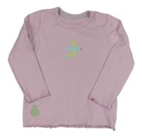 Ružové tričko s vtáčikom George