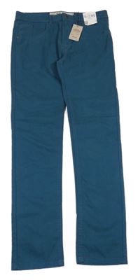 Nové - Petrolejové slim rifle Denim Co.