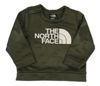 Khaki thermo mikina s logem The North Face