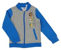 Sivo-modrá prepínaci mikina s Tlapkovou Patrolou Nickelodeon