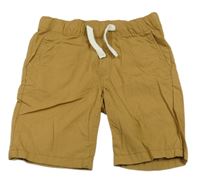 Hnedé plátenné kraťasy H&M