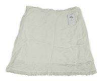 Nové - biela sukňa s čipkou Primark