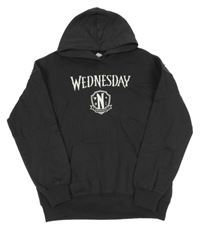 Antracitová mikina s Wednesday a kapucí H&M