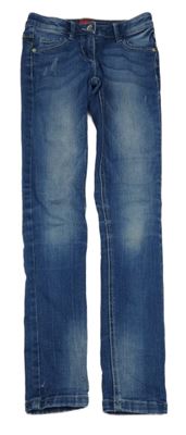 Tmavomodré skinny rifle s prošoupáním S. Oliver